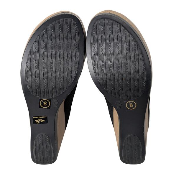 Charleston Shoe Company Sumter Wedge Ankle Boots in Black 8 - Picture 7 of 9